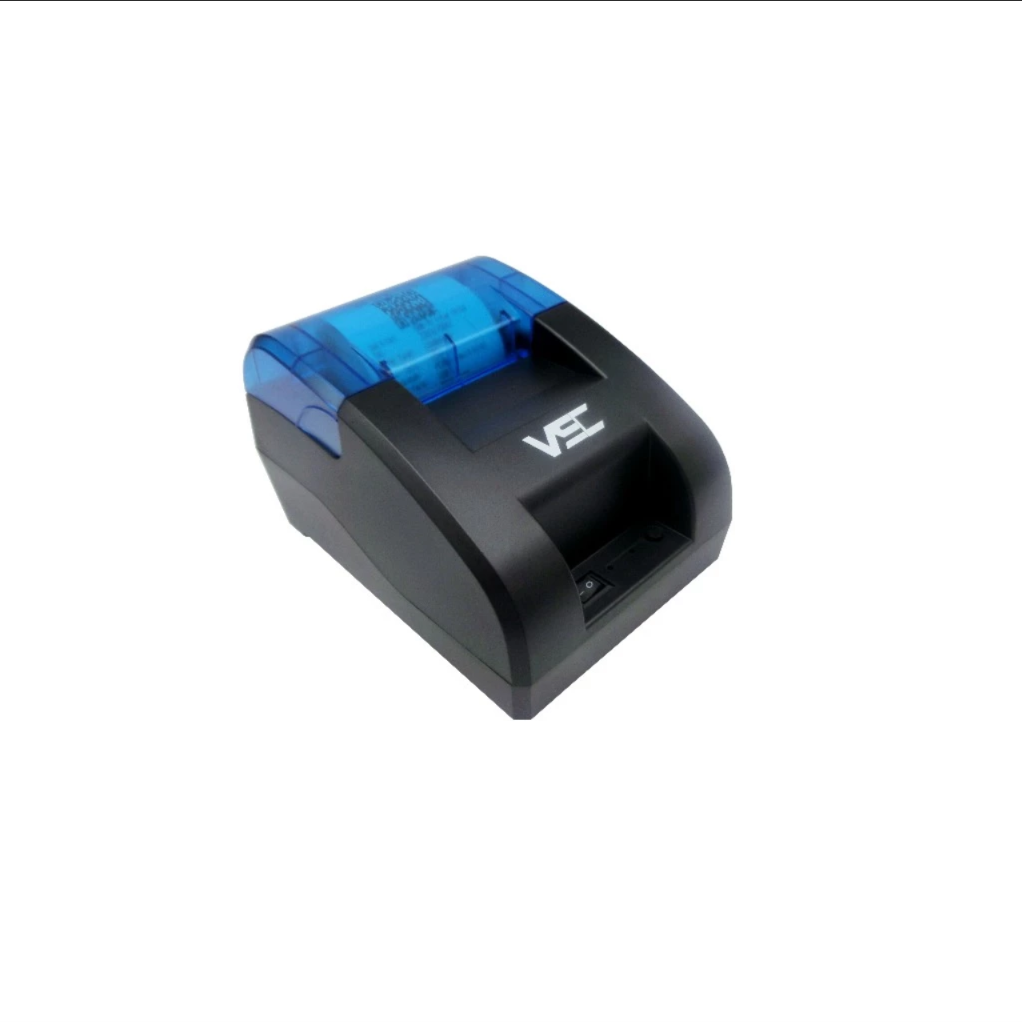 Mini Printer Thermal Bluetooth VSC TM-58V 58mm RPP02 - RJ-11 - Support Moka Gobiz Grab Semua Apps