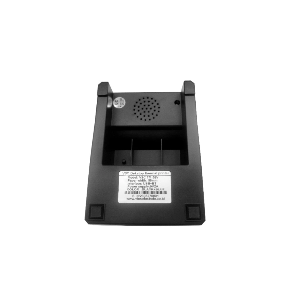 Mini Printer Thermal Bluetooth VSC TM-58V 58mm RPP02 - RJ-11 - Support Moka Gobiz Grab Semua Apps