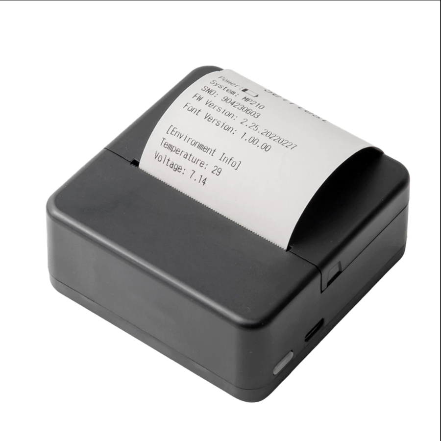 MINI THERMAL PRINTER BLUETOOTH VSC MP-58A RPP02N 58MM SUPPORT MOKAPOS